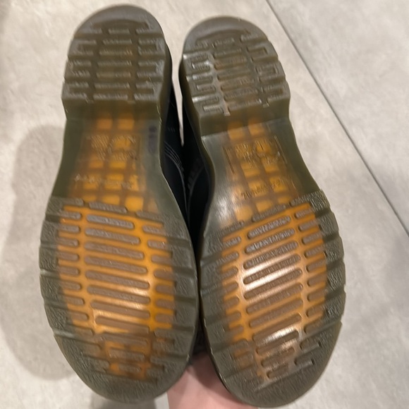 Dr Martens Docs Black Lace Ups Combat Boots Ladies Size 10 - Picture 6 of 6